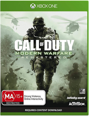 XB1 Call Of Duty Modern Warfare Remastered (STD)(PAl, for Xbox One, VR Compatible)