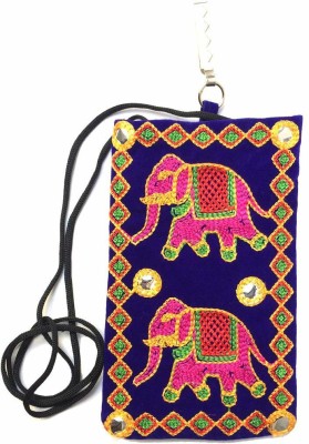 Uphaar Ethnic Embrodered Pouch Mobile Pouch