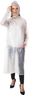 HYSAR Solid Women Raincoat