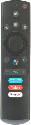 BhalTech LED LCD Smart TV (with Voice) Prime Video YouTube Sonyliv Fucntion Compatible Kodak Led Remote Controller(Black)