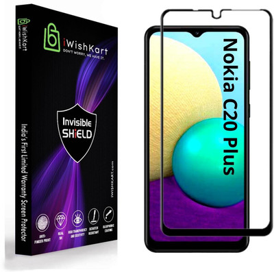 iWishKart Edge To Edge Screen Guard for Nokia C20 Plus(Pack of 1)