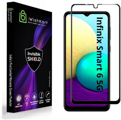 iWishKart Edge To Edge Screen Guard for Infinix Smart 6 5G(Pack of 1)
