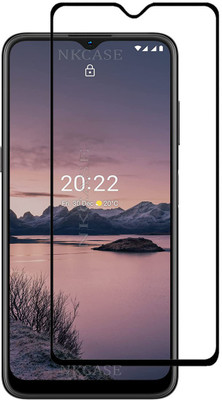NKCASE Edge To Edge Tempered Glass for Nokia G21(Pack of 1)