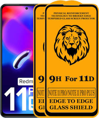 SEVEN7STAR Edge To Edge Tempered Glass for Redmi Note 11 Pro+ 5G, Mi Redmi Note 11 Pro Plus 5G(Pack of 2)