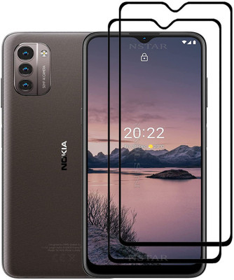 NSTAR Edge To Edge Tempered Glass for Nokia G21(Pack of 2)