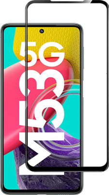 DSCASE Edge To Edge Tempered Glass for Samsung Galaxy M53 5G(Pack of 1)