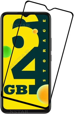NSTAR Edge To Edge Tempered Glass for Infinix Smart 6(Pack of 1)