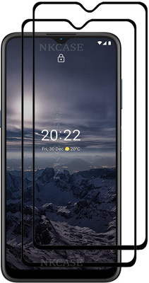 NKCASE Edge To Edge Tempered Glass for Nokia G21(Pack of 2)