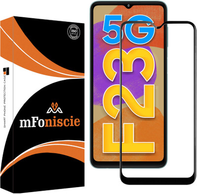 mFoniscie Edge To Edge Tempered Glass for Samsung Galaxy F23 5G, Samsung Galaxy F13, Samsung Galaxy F23(Pack of 1)
