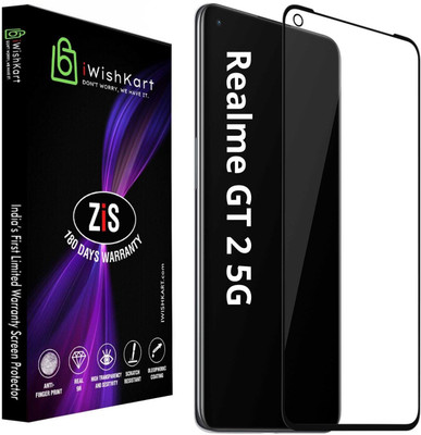 iWishKart Edge To Edge Tempered Glass for Realme GT 2 5G(Pack of 1)