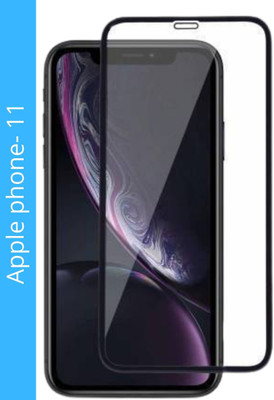 Pandaco Edge To Edge Tempered Glass for Apple Iphone - 11(Pack of 1)