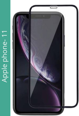 Pandaco Edge To Edge Tempered Glass for Apple Iphone - 11(Pack of 1)