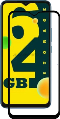 AKSHUD Edge To Edge Tempered Glass for Infinix Smart 6(Pack of 1)