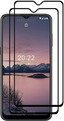 NKCASE Edge To Edge Tempered Glass for Nokia G21(Pack of 2)