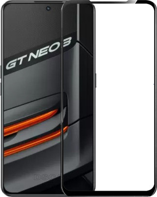 DSCASE Edge To Edge Tempered Glass for Realme GT Neo 3, Realme GT Neo 3 5G, GT Neo 3 5G(Pack of 1)