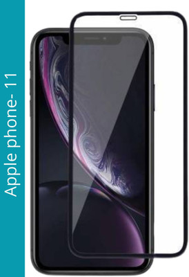 Pandaco Edge To Edge Tempered Glass for Apple Iphone - 11(Pack of 1)