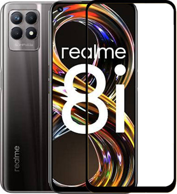Gorilla Glass Edge To Edge Tempered Glass for Realme 8i(Pack of 1)