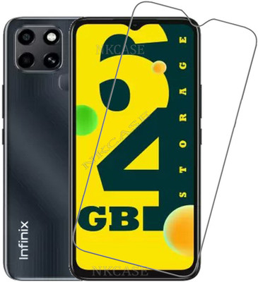 NKCASE Tempered Glass Guard for Infinix Smart 6(Pack of 1)