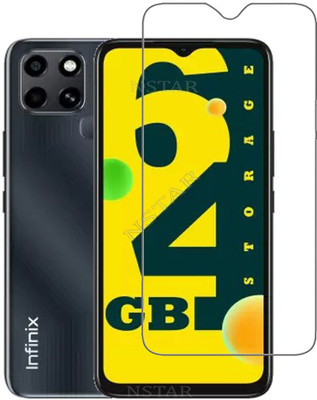 NSTAR Tempered Glass Guard for Infinix Smart 6(Pack of 1)