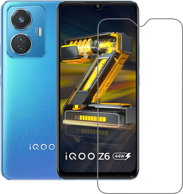 AKSHUD Tempered Glass Guard for IQOO Z6 5G, IQOO Z6 5G, Vivo IQOO Z6 5G(Pack of 1)