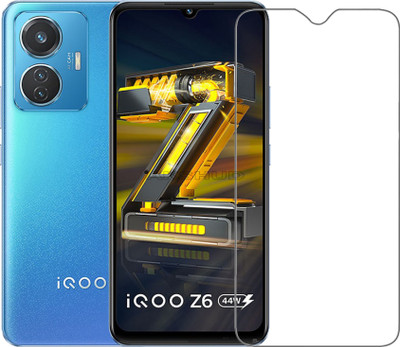 AKSHUD Tempered Glass Guard for IQOO Z6 5G, IQOO Z6 5G, Vivo IQOO Z6 5G(Pack of 1)