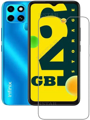 NSTAR Tempered Glass Guard for Infinix Smart 6(Pack of 1)