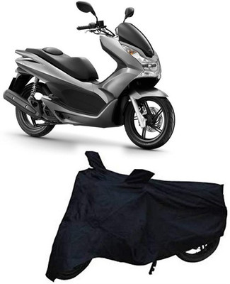 APB estore Two Wheeler Cover for Honda(PCX 125, Black)