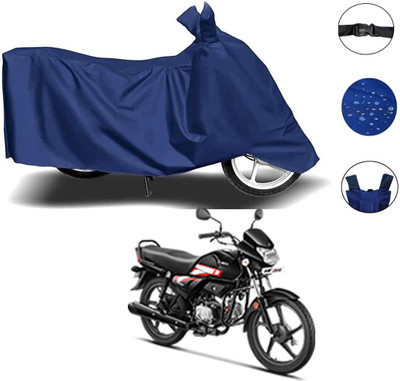 AUTOCAD Waterproof Two Wheeler Cover for Hero(HF, Blue)