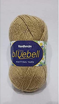 KYSS Vardhman Bluebell Wool Hand Knitting Wool/Art Craft Yarn, Shade No-73, 500 GM