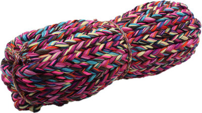 Ananta Braided Macrame Cotton Cord 10mm 20 Meters Thread Choti Macrame DIY Multicolor.