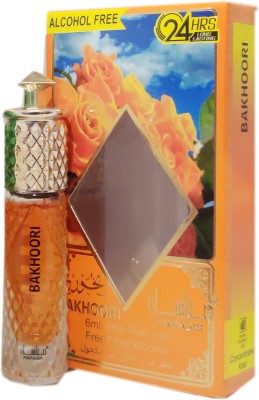 Manasik BAKHOORI Alcohol - Free Concentrated Attar Roll On 6ml . Floral Attar(Floral)