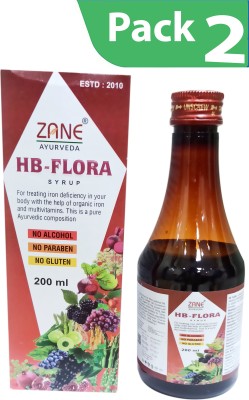 ZANE AYURVEDA HB Flora Syrup(Pack of 2)