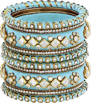 PEORA Dori Gold-plated Bangle Set(Pack of 10)