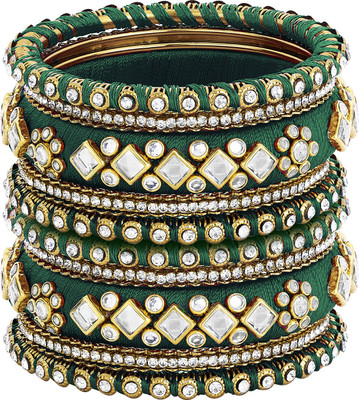 PEORA Dori Gold-plated Bangle Set(Pack of 10)