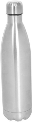 mega star h-6 500 ml Water Bottle(Set of 1, Silver)