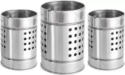 Actn Empty Cutlery Holder Case(Silver  Holds 36 Pieces)
