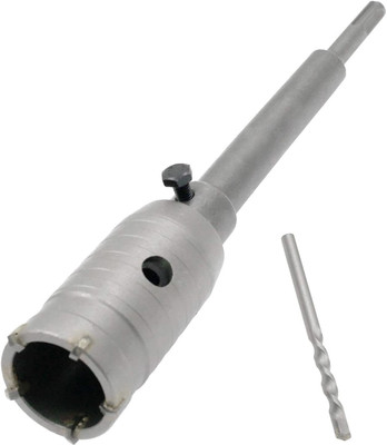 Inditrust Latest 40mm Concrete Hole Saw with SDS Plus Adapter set (Pack of 2) 300mm rod