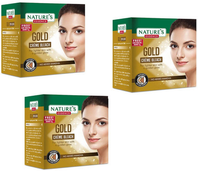 Nature's Essence Gold Bleach, 43gm + 5gm (Pack of 3)(144 g)