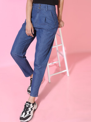 Tokyo Talkies Regular Women Dark Blue Jeans