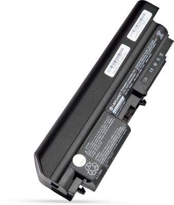 LAPCARE Li-ion Battery Compatible with Lenovo T61/R61 6C Wide 6C, 6-Cell Laptop Battery 6 Cell Laptop Battery