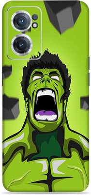 SkinoMania Nord-Ce2-(5G) Mobile Skin(Green-Hulk)