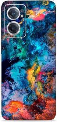 SkinoMania Nord-Ce2-(5G) Mobile Skin(Multicolour Clouds)