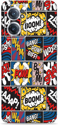 SkinoMania Nord-Ce2-(5G) Mobile Skin(Multicolour Boom-Sticker)
