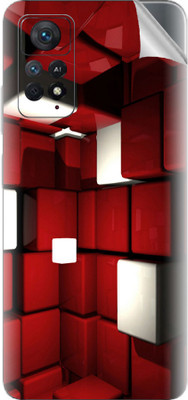 Snooky Xiaomi Redmi Note 11E Pro Mobile Skin(Red)