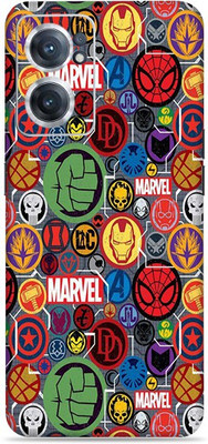 SkinoMania Nord-Ce2-(5G) Mobile Skin(Multicolour Marvel-Sticker)