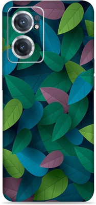 SkinoMania Nord-Ce2-(5G) Mobile Skin(Multicolour Leafs)
