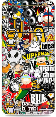 Gizmo Wraps Xiaomi Poco M4 Pro 4g, Sticker Bombing Mobile Skin(Multicolor)