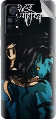 Snooky Xiaomi Redmi Note 11E Pro Mobile Skin(Black)