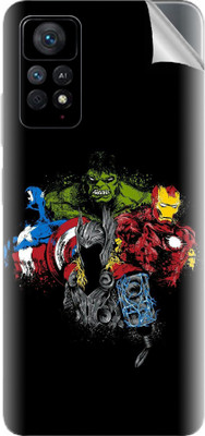 Snooky Xiaomi Redmi Note 11E Pro Mobile Skin(Black)