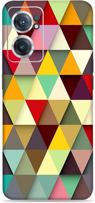 SkinoMania Nord-Ce2-(5G) Mobile Skin(Multicolour Colorful-Triangle)